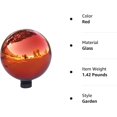 thumbnail image 2 of Alpine Corporation GLB292RD Gazing Globe, 10" L x 10" W x 12" H, Red, 2 of 2