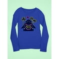 thumbnail image 3 of Funny Shark Smiling Long Sleeve Toddler -Image by Shutterstock,  4 Toddler, 3 of 4