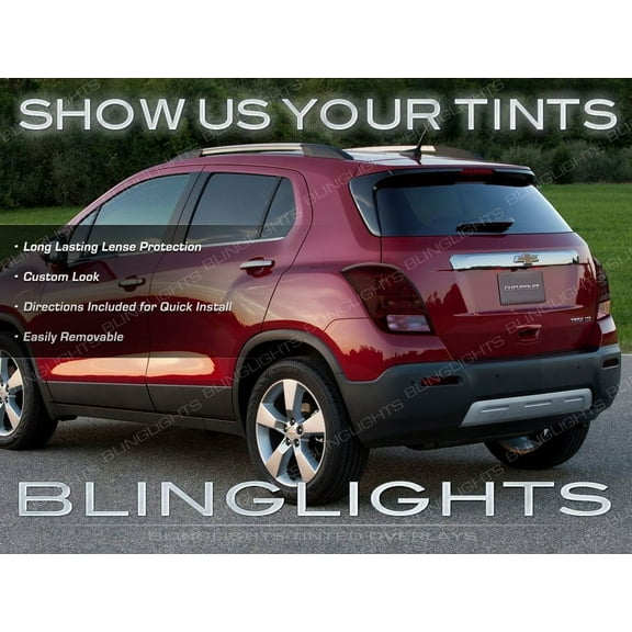 For The Tinted Taillight Overlays Protective Lens Film Covers for Chevrolet Trax (all years)