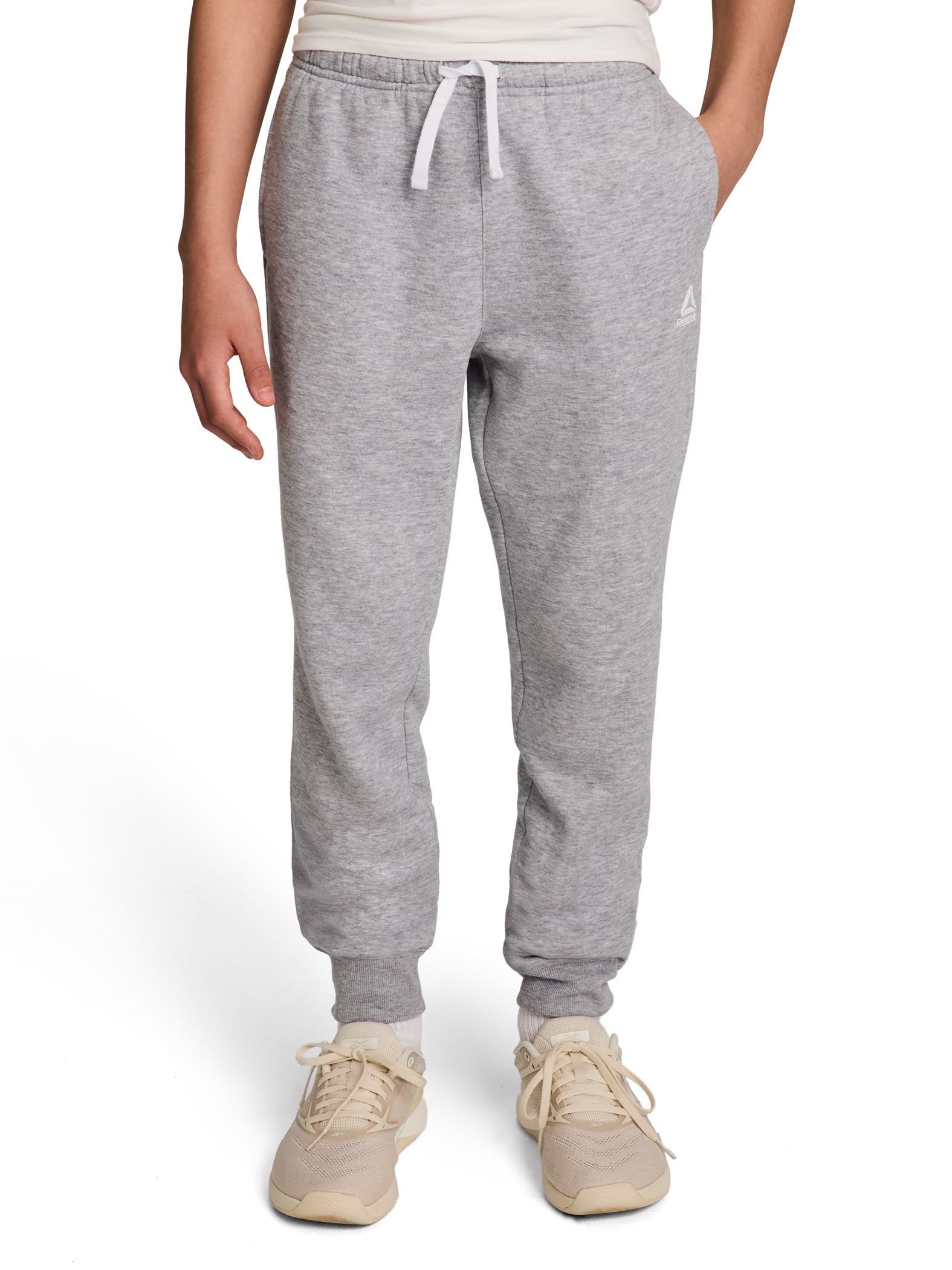 Reebok Kid's Unisex Athletic Game Day Sport Core Hoodie & Jogger, 2-Piece Set, Sizes 4-18