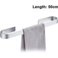 thumbnail image 1 of Toallero NQ de baño sin taladrar 50 cm de aluminio espacial plata clara, 1 of 4