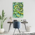 thumbnail image 2 of Plante Succulente Aquarelle - Toile 24"x36 Pouces - Impression à la Demande, 2 of 5