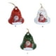 thumbnail image 5 of Advancent Campanas de árbol de Navidad exquisitos colgantes de festival tradicional diseño de escena colgante de Navidad decoración colgante Kits de decoración para fiestas Blanco, 5 of 6
