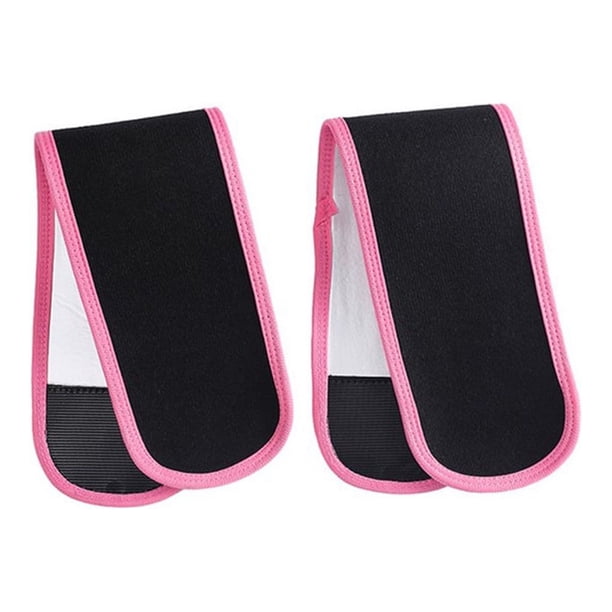 Wosthever 1 par de mangas de compresión de brazo para mujer, forro de goma desmontable portátil, envolturas protectoras para ejercicios de Ropa Deportiva, Zapatos Rosado