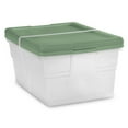 thumbnail image 6 of Sterilite 16 Qt Plastic Storage Tote Home Organizer Bins with Lid, (2 Pack), 6 of 6