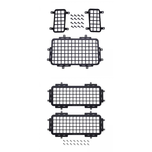 Piezas de Red para Ventana de Control Remoto, Trajes para MND90 1/12, Reemplazo de Decoración de Coche de Control Remoto Baoblaze pantalla frontal rc