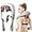 Gray, variant on Neck Massager for Pain Relief Deep Tissue-Shiatsu Neck and Shoulder Massager with Heat-Kneading Massage Pillow for Relieves Stiff Neck,Upper Back Muscle Soreness-Relaxation Gifts for Parent,Women,Men