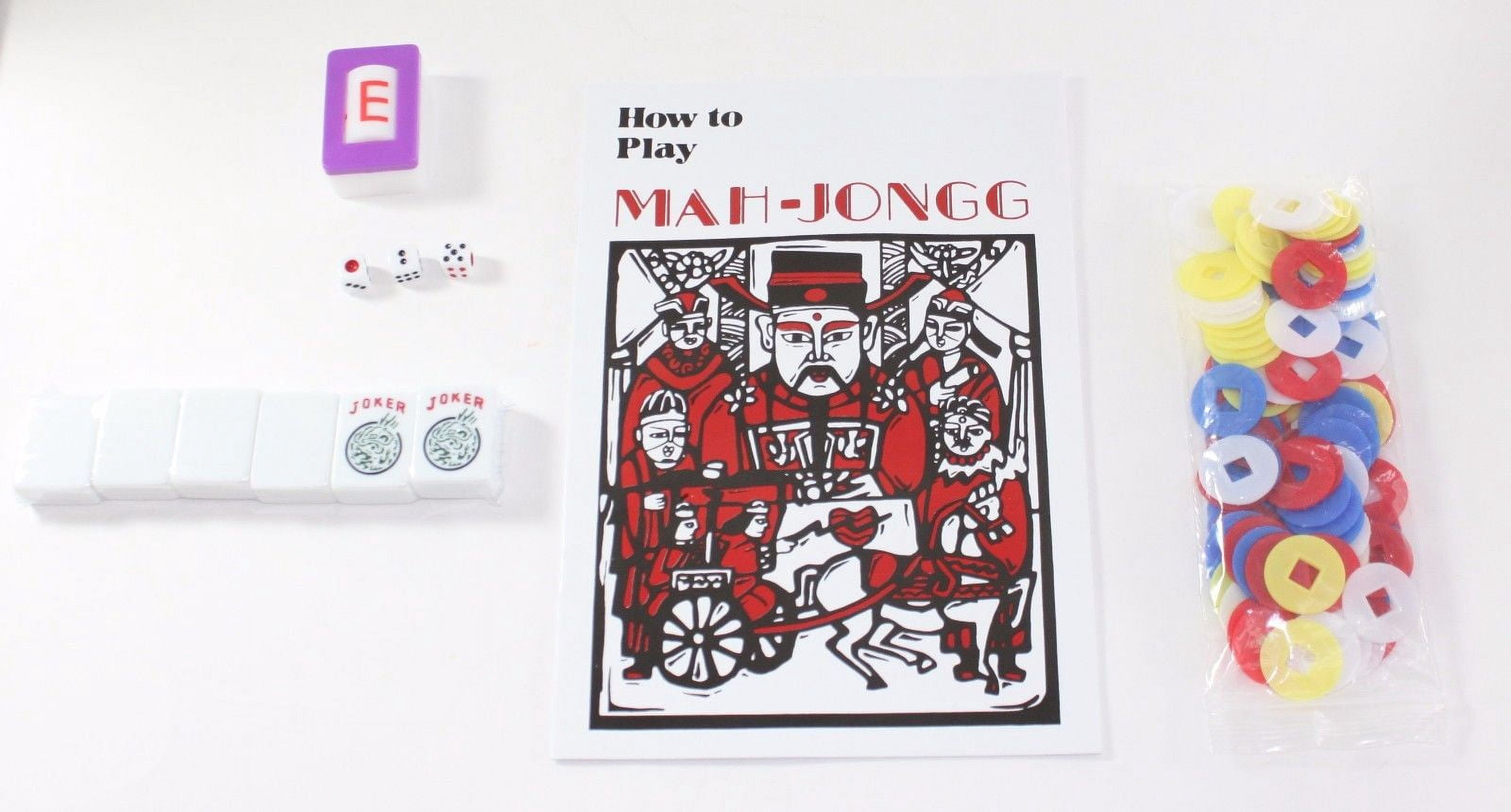 ERROR 166 Tiles American Mahjong Waterproof Black Nylon Bag 4 Color Pushers/Racks