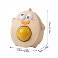 thumbnail image 2 of 2026 Edition Realistic Chick Egg Squishy, Fun Pop-It Yolk Stress Squishy Hand-Pinching Sensory Toys, Soft Squeeze Decompression Dough for Adults, 2 of 4