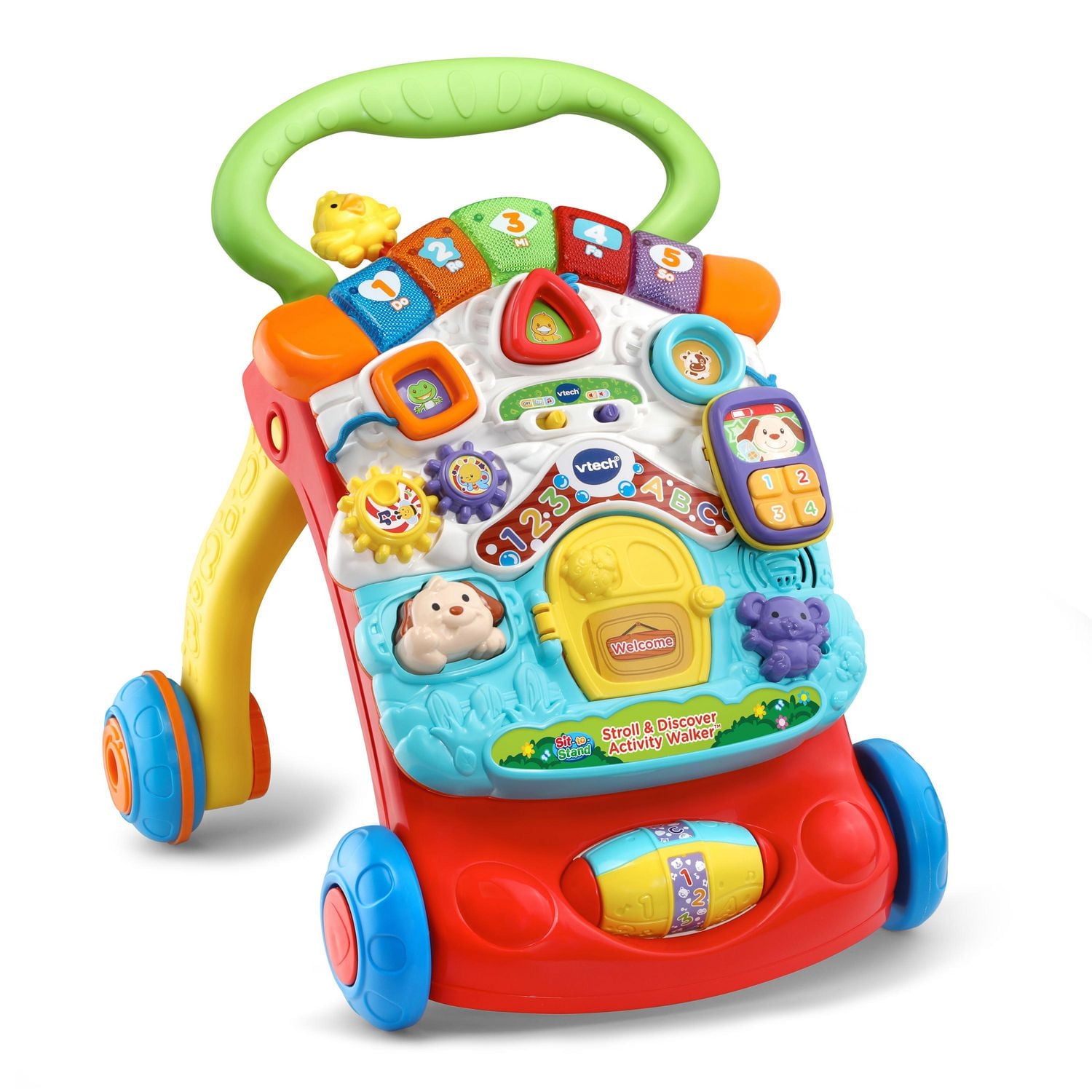 VTech Stroll & Discover Activity Walker - English Version, 9-36 Months
