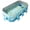 Aqua Blue, variant on HENG Co. Foldable Above Ground Pool, Large Non-Inflatable Outdoor Swimming Pool for Adults & Kids, Portable Collapsible Design, Sky Blue