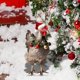thumbnail image 2 of Insertar pollo navideño en el jardín Decoración navideña para el jardín Insertar pollo navideño en el jardín Decoración acrílica para jardinería, 2 of 4