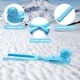 thumbnail image 3 of Clip para hacer bolas de nieve con forma de pato juguetes de nieve o arena para jugar al aire libre para niños azul, 3 of 6