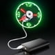 thumbnail image 5 of Ventilador de reloj USB con función de visualización en tiempo Real, embutidoras de medias para hombres, aparatos navideños, ventilador de reloj con LED de reloj en tiempo Real, 5 of 5