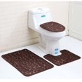 thumbnail image 1 of Rawiri Juego de alfombrillas de baño verticales antideslizantes de 3 piezas, alfombra de bañera de espuma viscoelástica transpirable, cómoda, suave y absorbente, alfombra de baño, soporte vertical, 1 of 2