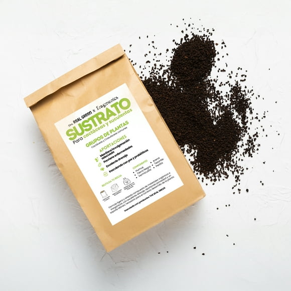 Sustrato Premium para Suculentas y Cactáceas - Enriquecido con Nutrientes - The Real Green