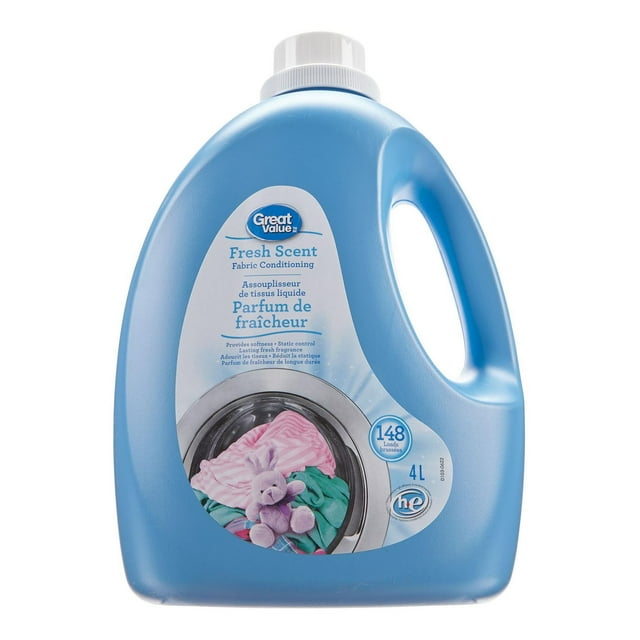 Great Value Fresh Scent Fabric Conditioning 4L