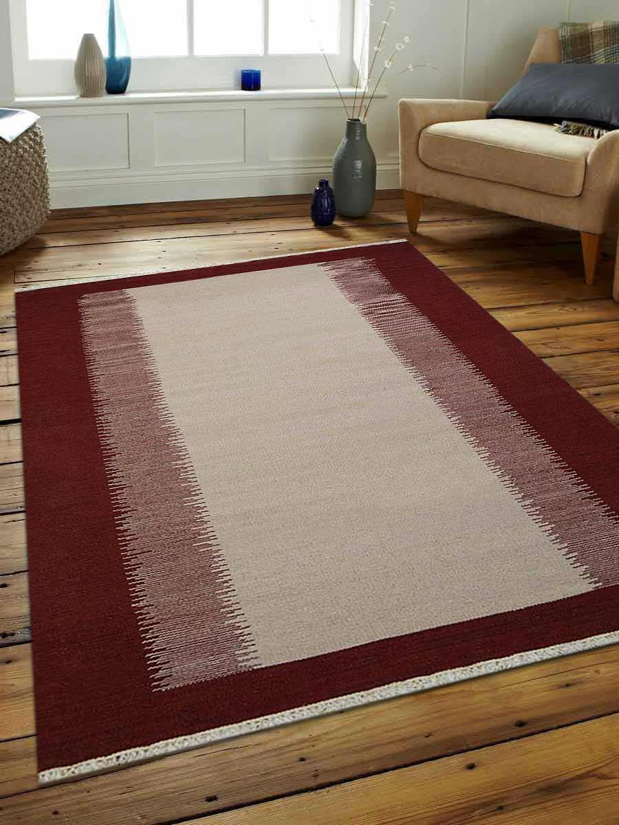 Rugsotic Carpets Hand Weave Kelim Woolen 10' x 14' Contemporary Area