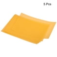 thumbnail image 3 of Uxcell Shrink Plastic Sheet, 20cm x 14.5cm x 0.3mm Sanded Shrink Films Paper for Craft Fluorescent Yellow 5 Pack, 3 of 5
