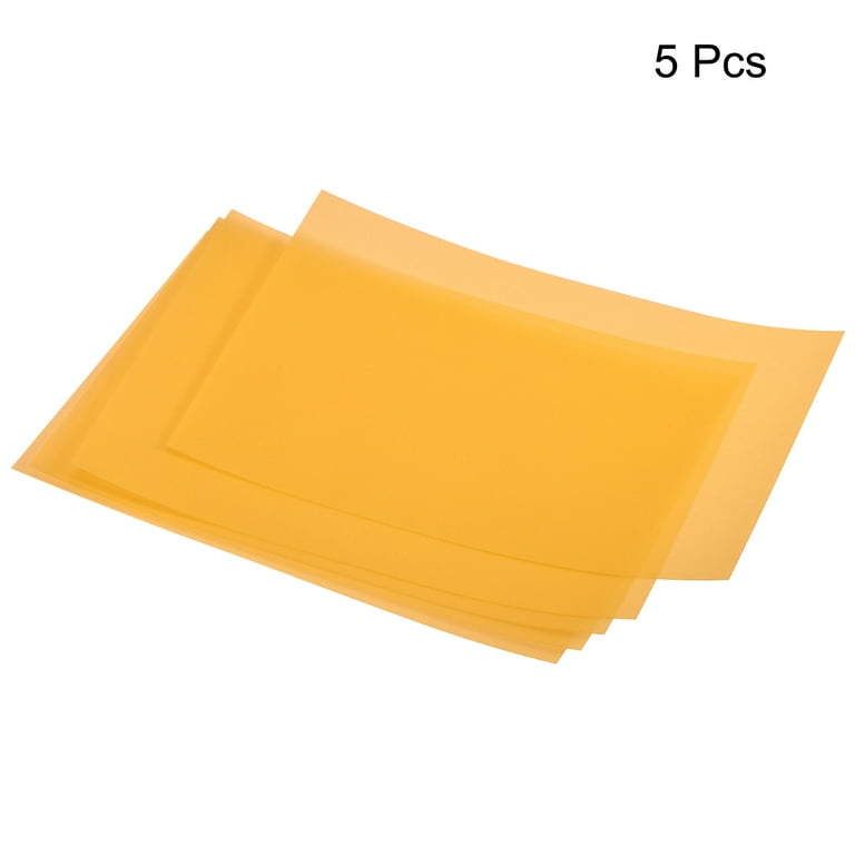 Uxcell Shrink Plastic Sheet 11.42 x 7.87 x 0.012 inch Sanded Shrink Films  Paper for Craft Purple 5 Pack 
