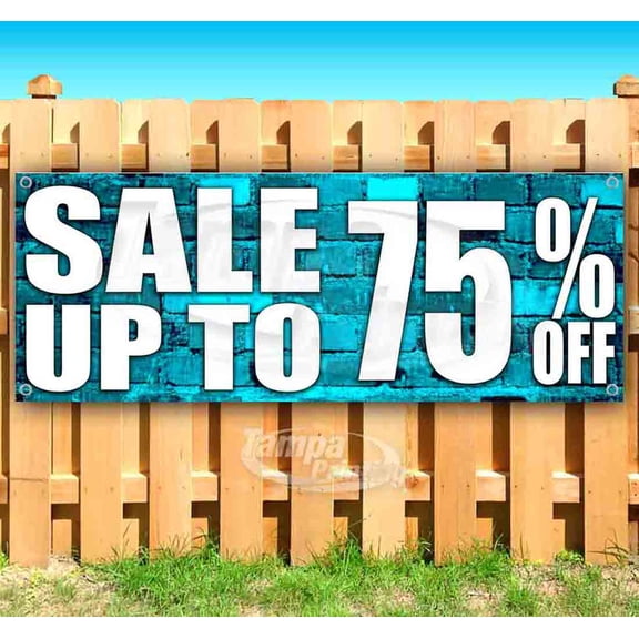 Sale Up To 75% Off 13 oz Vinyl Banner With Metal Grommets