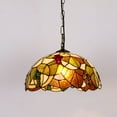 thumbnail image 6 of Kiven Plug in Pendant Light,Classic Hanging Light with Glass Lampshade and Decorated Chain,Dimmable, E26 Socket(Bulb Not Included), 6 of 7