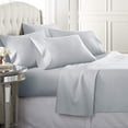 thumbnail image 1 of Danjor Linens King Size Bed Sheets Set - 1800 Series 6 Piece Bedding Sheet & Pillowcases Sets w/ Deep Pockets - Fade Resistant & Machine Washable - Ice Blue, 1 of 2