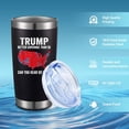 thumbnail image 4 of Trump Better Coverage Than 5G,Trump Tumbler,Trump Cup,Trump Merchandise,Trump Mug,Trump Gifts,20 oz Stainless Steel Vacuum Tumbler Travel Coffee Mugs, 4 of 7