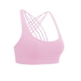 thumbnail image 1 of Qarigey Sujetadores deportivos Material premium Sujetador deportivo Ejercicio Deporte Prop Back Dulce regalo Diseño único para mujer Chica Pink Type2 NO2 Qarigey AP008686-04, 1 of 6