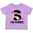 thumbnail image 3 of Inktastic 3rd Birthday 3 Year Old Girl Unicorn Girls Toddler T-Shirt, 3 of 5