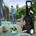 thumbnail image 3 of Electric Pressure Washer, 2100 PSI Power Washer with 4 Quick Connect Nozzles, High Pressure Cleaning Machine with Foam Cannon for Cars/Fences/Driveways/Patios/Home Cleaning, 3 of 8