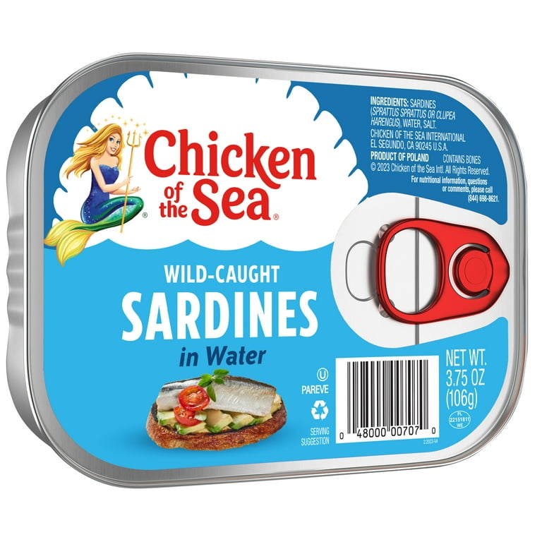 Canned Sardines In Water