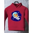 thumbnail image 3 of Cute Corgi Dog Astronaut Hoodie Toddler -Image by Shutterstock,  2 Toddler, 3 of 4