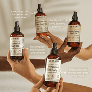 Bare Botanics Unscented Body Oil Natural Skin Moisturizer 8 fl oz