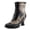BLACK MULTI, variant on Spring Step L'Artiste Bewitch-Prit Boots | Elegant Hand-Painted Leather Ankle Booties