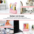 thumbnail image 4 of Organizador de brochas de belleza y maquillaje KEYPOWER Bling Crystal Pink, 4 of 6