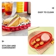 thumbnail image 3 of WRITWAA 6Ud Cestas Rojas Para Comida Multifuncional Para Patatas Hamburguesas Y Snacks, 3 of 5