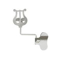 thumbnail image 2 of Metal Clarinet Marching Lyre Sheet Music Holder for Trumpet/Cornet/French Marching Band BB Clarinets Accessories, 2 of 9