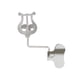 thumbnail image 2 of Lira de marcha para clarinete Yuyangstore Soporte para instrumentos para banda de, 2 of 7