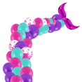 thumbnail image 1 of Arco De Globo De Sirena, Kit De Guirnalda De Globos De Cola De Pez, Decoraciones De Fiesta Temáticas Para Boda, Decoración De Fiesta De Cumpleaños Yuarrent HA043985-07, 1 of 6