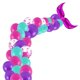 thumbnail image 1 of Arco De Globo De Sirena, Kit De Guirnalda De Globos De Cola De Pez, Decoraciones De Fiesta Temáticas Para Boda, Decoración De Fiesta De Cumpleaños Yuarrent HA043985-07, 1 of 6