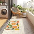 thumbnail image 4 of Yayeee Doormat for Indoor Entrance 32" x 20" Non Slippery Floor Rug, Beige Citrus Leaves, 4 of 8