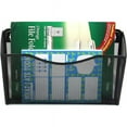 thumbnail image 2 of YBM Home Mesh Wall File Organizer Single Pocket, 13”x8.5”x4”, Black, 2 of 5