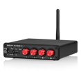 thumbnail image 1 of 4 Channel Bluetooth Amplifier, 50W x 4 Audio Power Amp, Hi-Fi Home Stereo Speaker Receiver [Douk Audio M4], 1 of 9