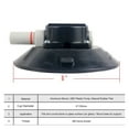 thumbnail image 4 of 1 Pc 150 Mm Vacuum Suction Cup Mount With Vacuum Pump 6" Car Window Glass Small Sucker Seam Setter Part For Granite Stone ,Strong Load Capacity, 4 of 6