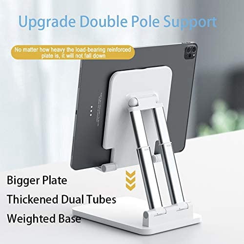 Portable Monitor Tablet Stand,Dual Pole 