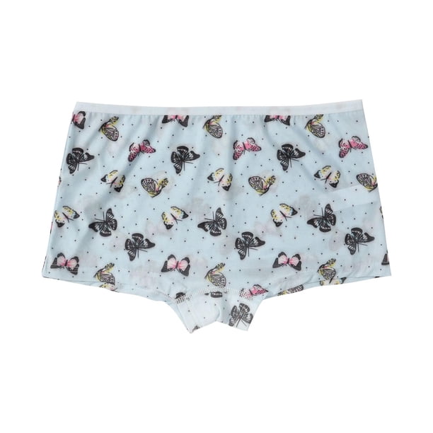 Niñas Pequeñas Ropa Interior Impresa Cuatro Esquinas Comodidad Pantalones Cortos, Pantalones de Algodón Suaves Transpirables para Niños Pequeños Y Niños de Uso Diario