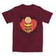 thumbnail image 3 of Camiseta de algodón con cuello redondo para hombre y mujer, diseño de Charlie Brown, Snoopy y corazón de San Valentín, de Peanuts, manga corta, idea de regalo, 3 of 5