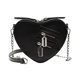 thumbnail image 2 of Bolso de hombro Yinane PU Corazón Negro para Mujer, 2 of 7