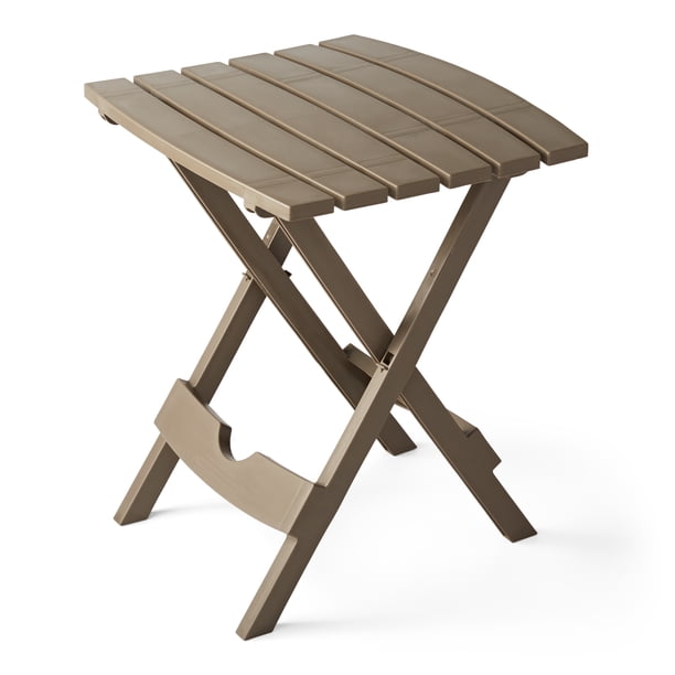 Adams Manufacturing Quik-Fold Compact Side Table - Walmart.com
